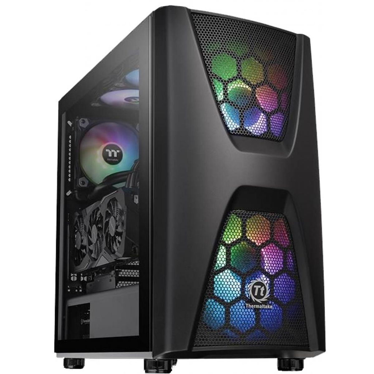 

Корпус Thermaltake Commander C34 TG Black ARGB Edition (CA-1N5-00M1WN-00)