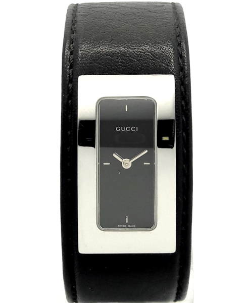 

Часы наручные Gucci 7800SR 07835 steel, black dial, black leather