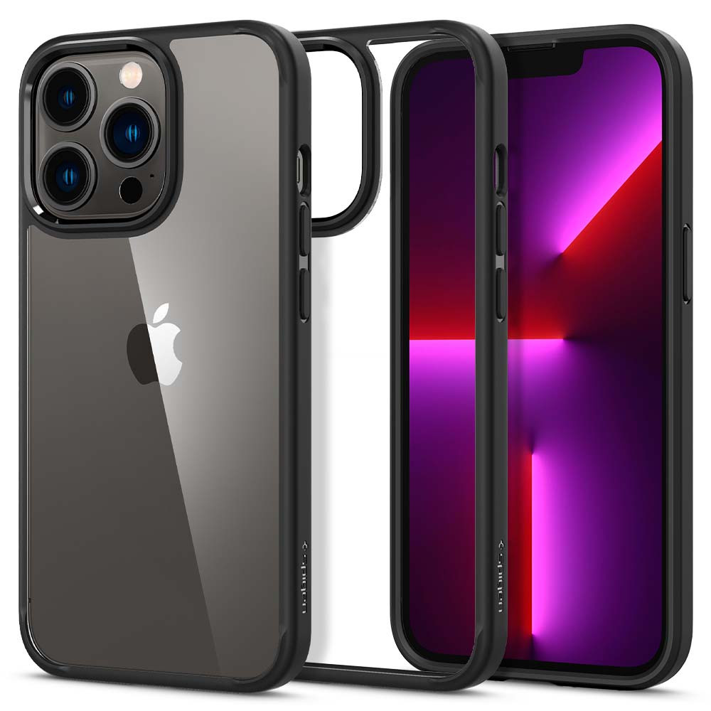

Чехол Spigen Ultra Hybrid для iPhone 13 Pro Matte Black