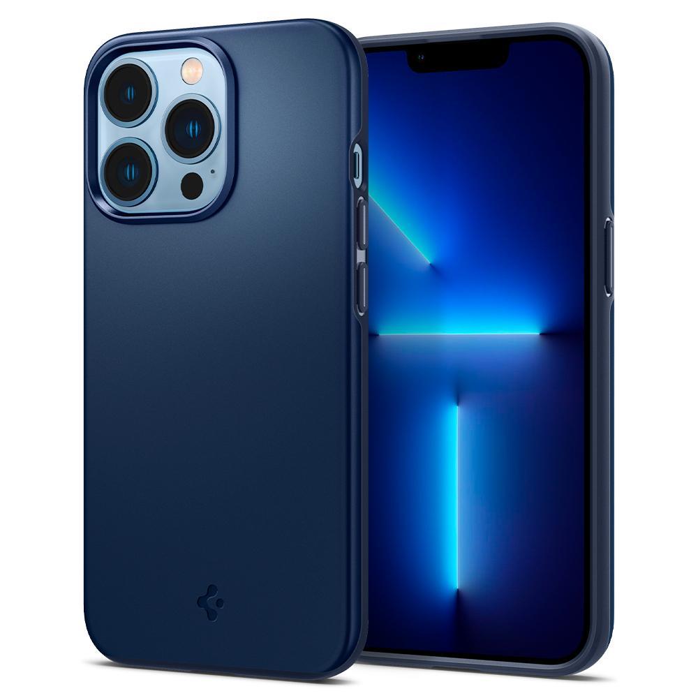 

Чехол Spigen Thin Fit для iPhone 13 Pro Navy Blue