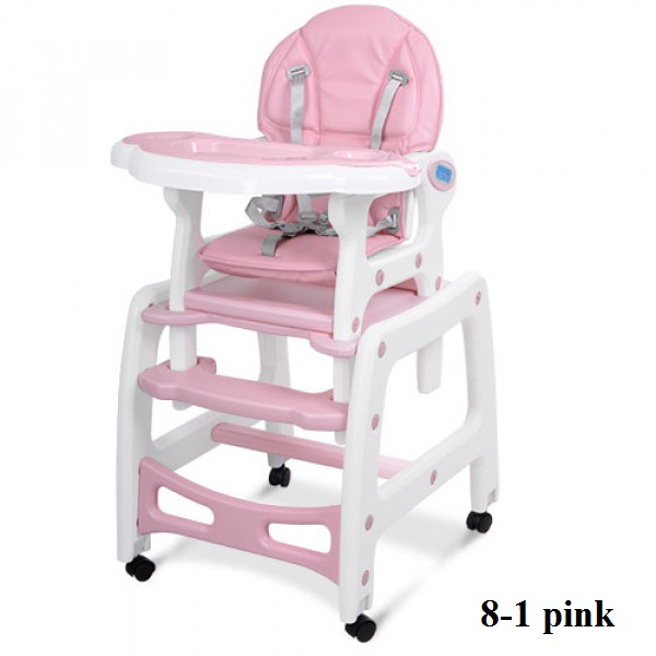 

Стульчик для кормления Bambi M 1563-8-1 (pink)