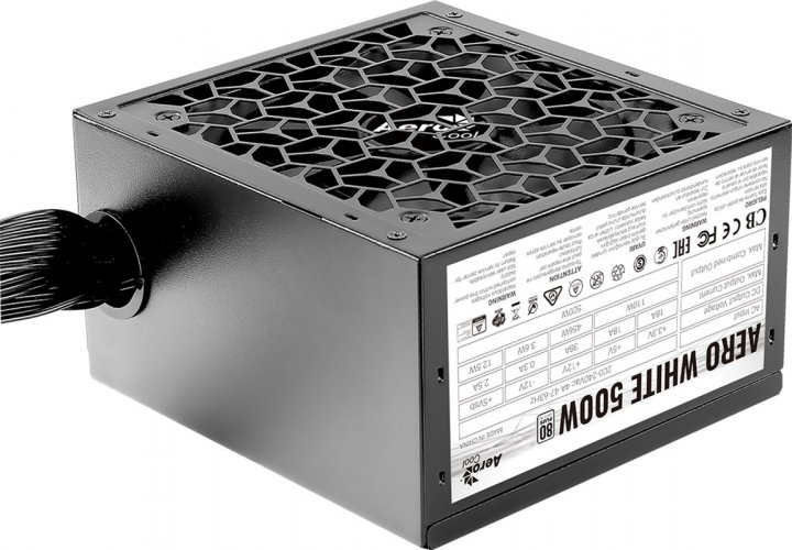 

Блок питания Aerocool AERO WHITE 500W (AERO WHITE 500W)