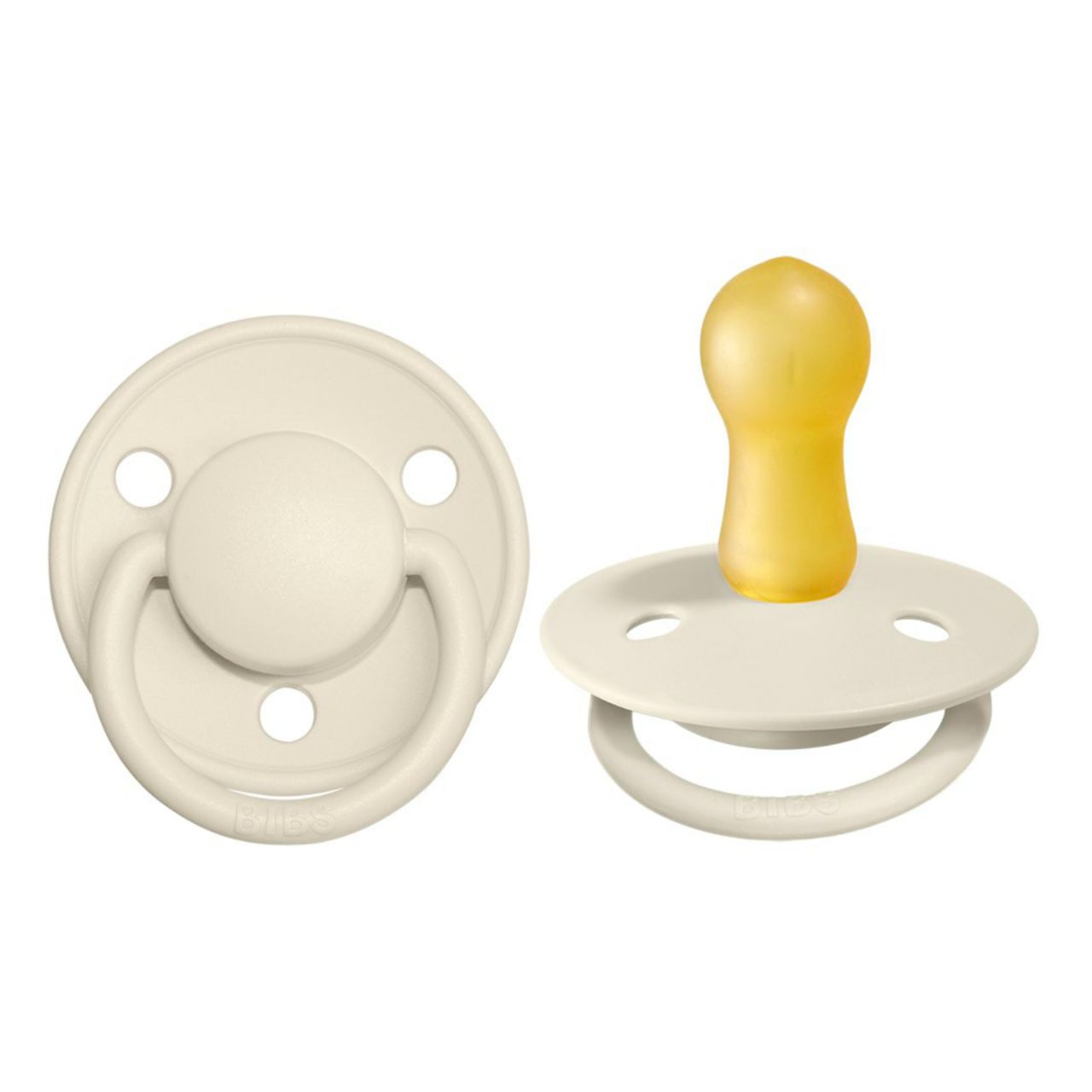 

Пустушка BIBS De Lux Latex Ivory Слонова Кістка - 0-6 міс.