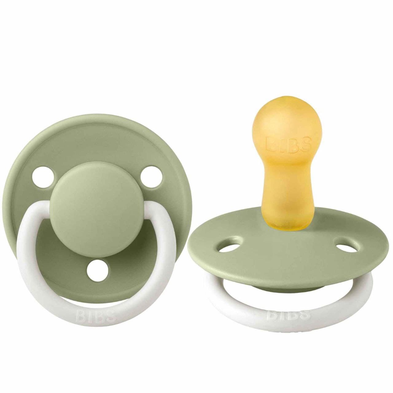 

Пустушка BIBS De Lux Latex Sage night світиться в темряві - 6-18 міс.