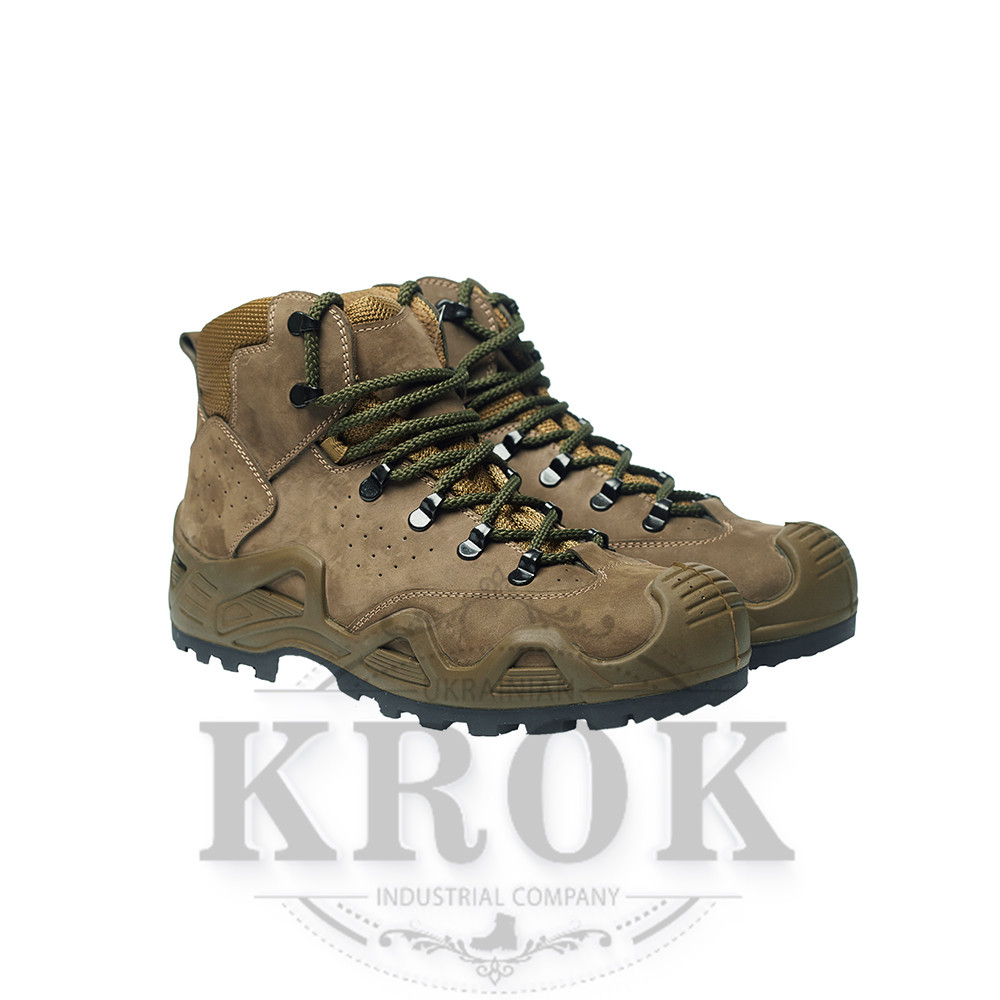 

Ботинки KROK из нубука 47 хаки Ангел-5 khaki