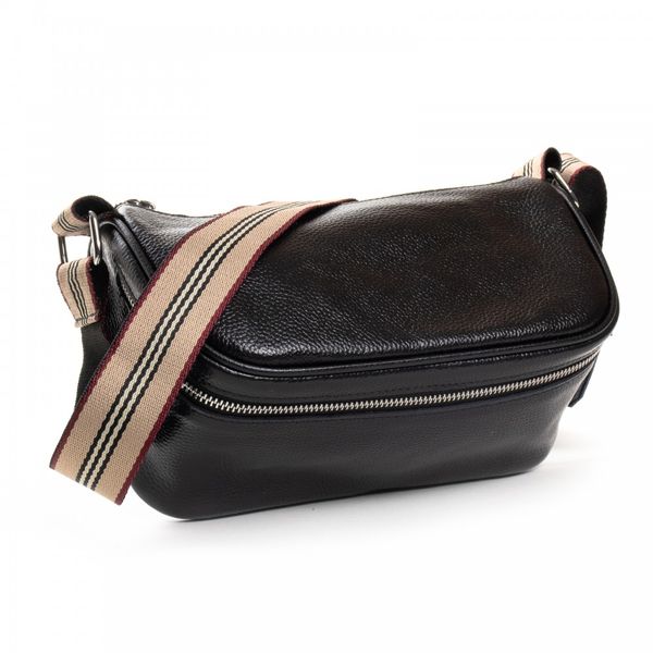 

Женская кожаная сумка-клатч Cosmetic bag 01-09 39048-L black