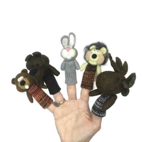 

Набор пальчиковых игрушек ТА-ТА Лесные звери 2