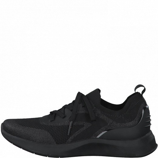 

Кроссовки женские Tamaris 23713-27-009 40 черный/ cеребристый