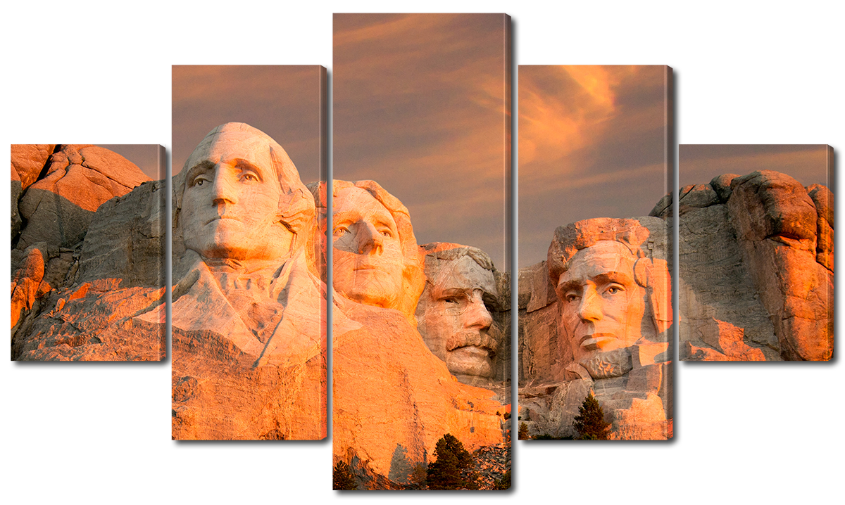 

Модульная картина Interno Эко кожа Блэк-Хилс 123х69см