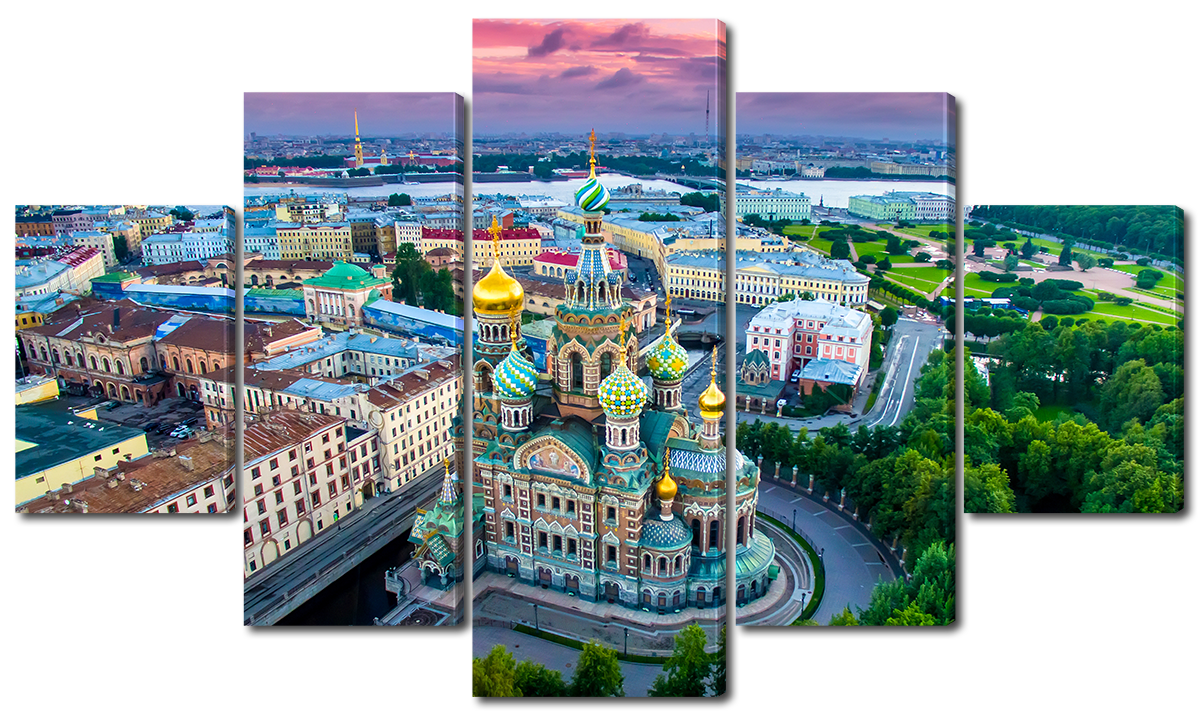 

Модульная картина Interno Холст Санкт-Петербург, Россия 108х60см