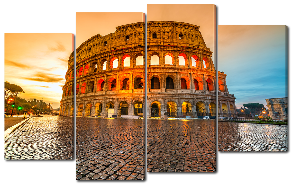 

Модульная картина Interno Холст Амфитеатр в Риме 166x120см