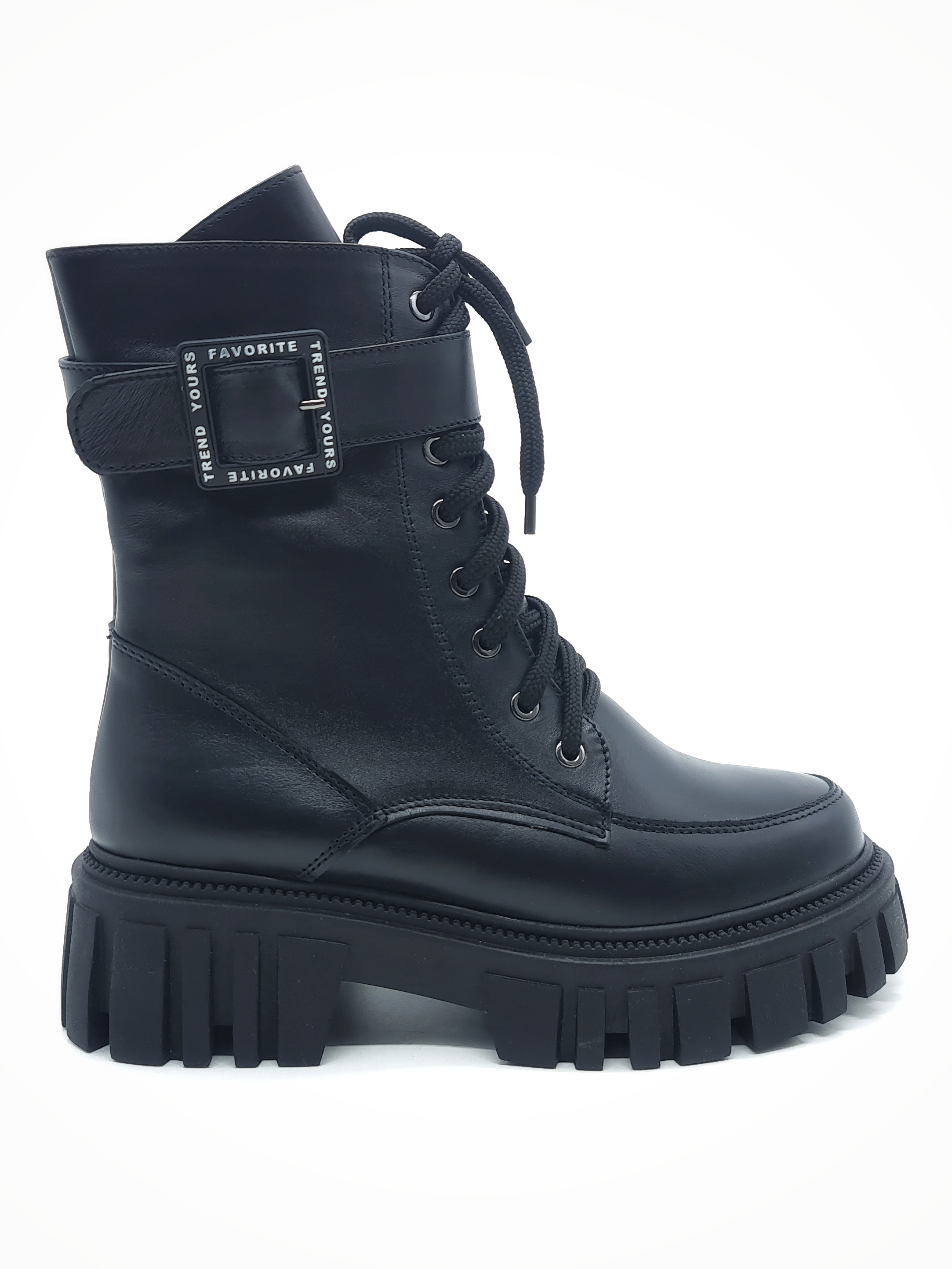 

Жіночі черевики Foot Step зимові чорні шкіряні FS-19-6 255 мм 39(р)