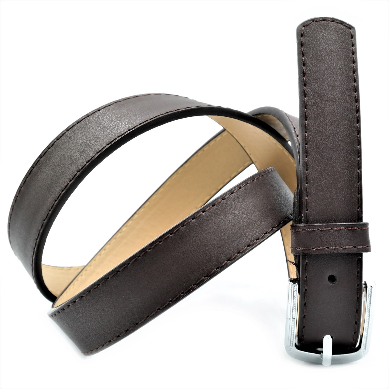 

Женский ремень Weatro пояс коричневый 110 см