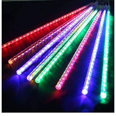 

Гирлянда светодиодная новогодняя цветная Таяние Сосулек 8 LED ламп 3.6м
