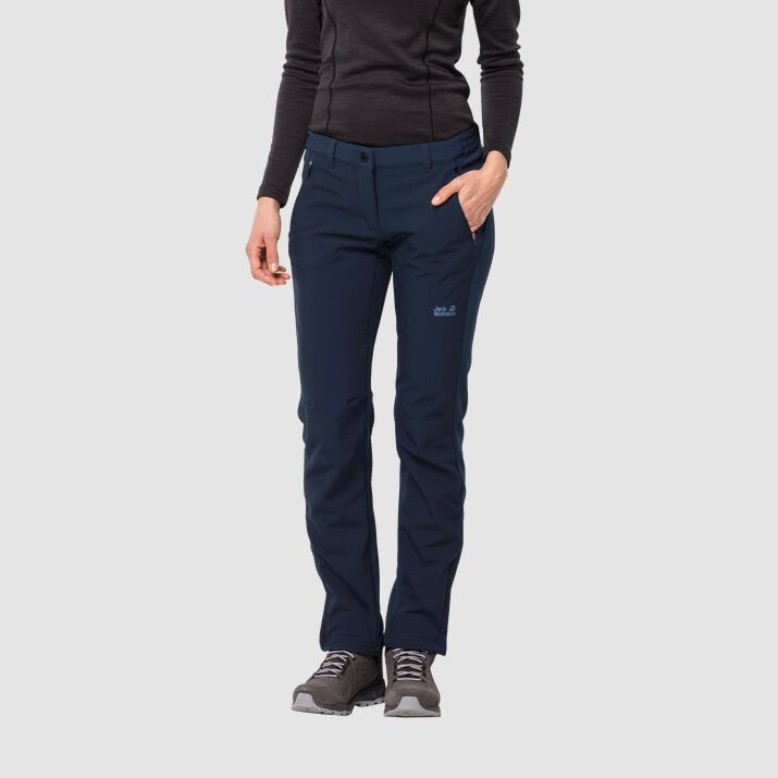 

Штани Jack Wolfskin ZENON SOFTSHELL PANTS WOMEN 1505111 40, синій