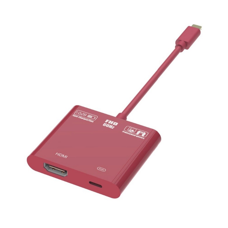 

Конвертер Lighting папа на HDMI папа 10см RED 4K/2K