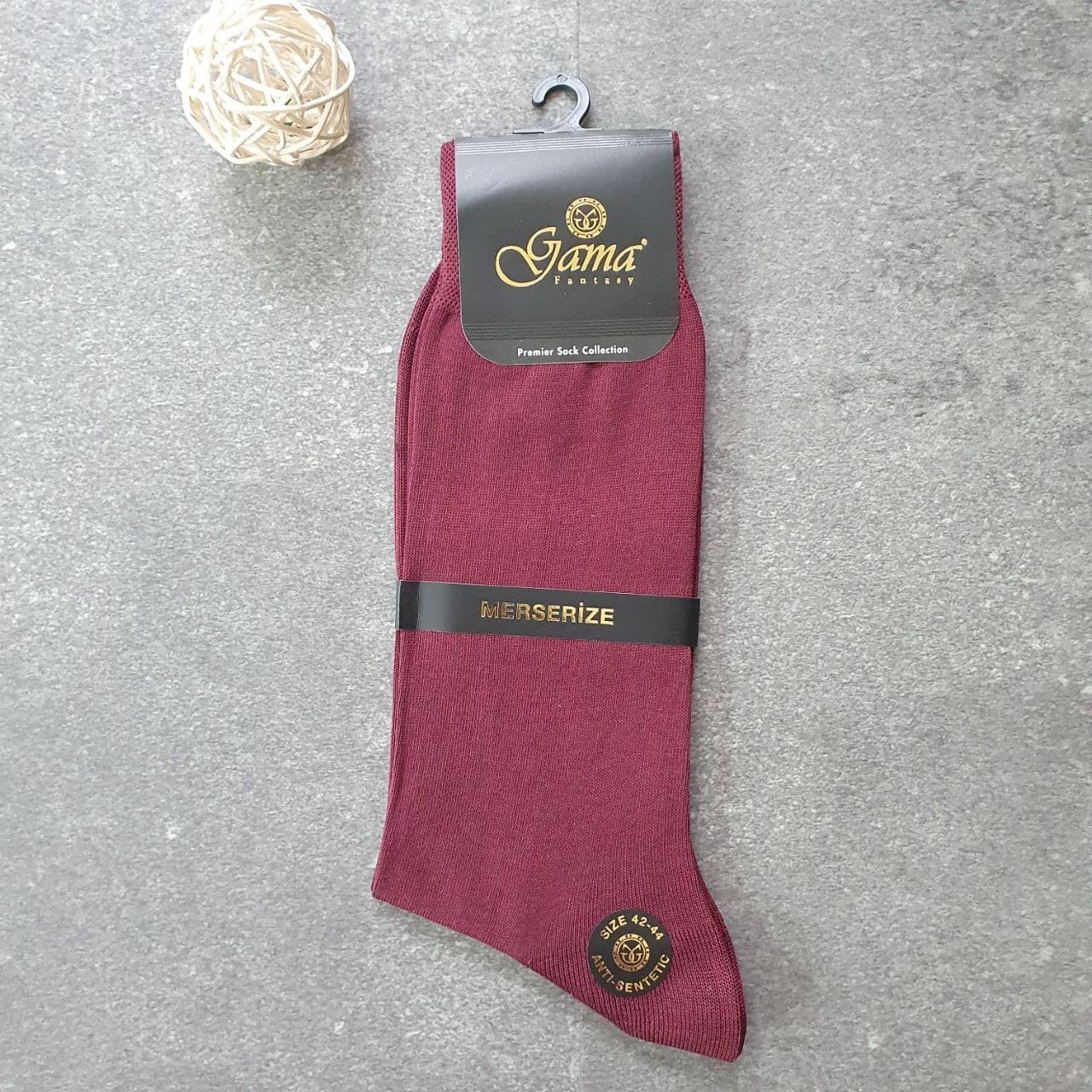 

Носки мужские Gama высокие 42-44р. Бордовые