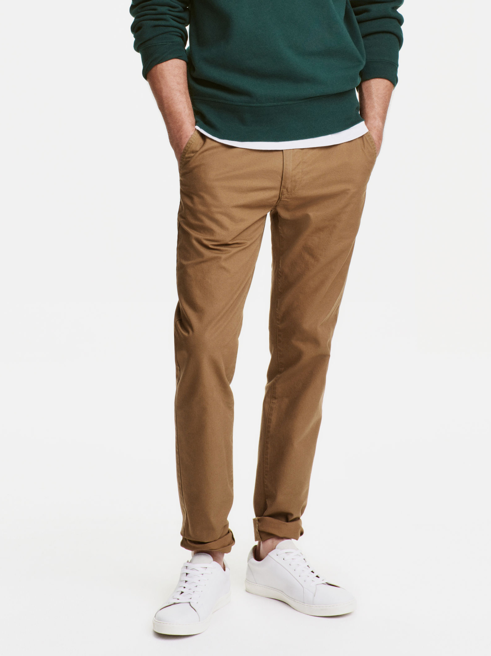 

Брюки H&M L.O.G.G. XAZ059764GHQG 32 Горчичные