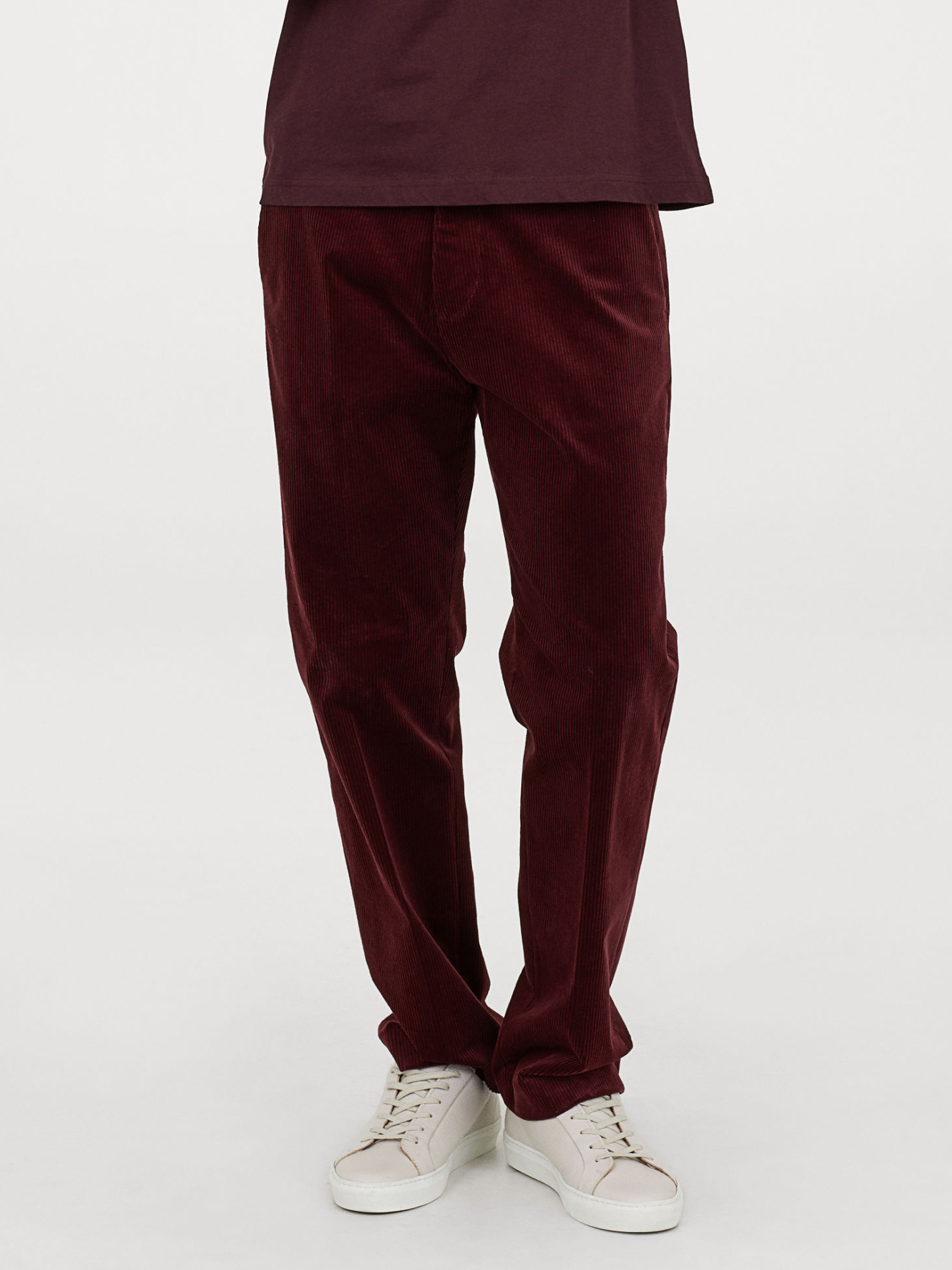 

Брюки H&M XAZ116679ISLU  Бордовые, Брюки H&M XAZ116679ISLU 50 Бордовые