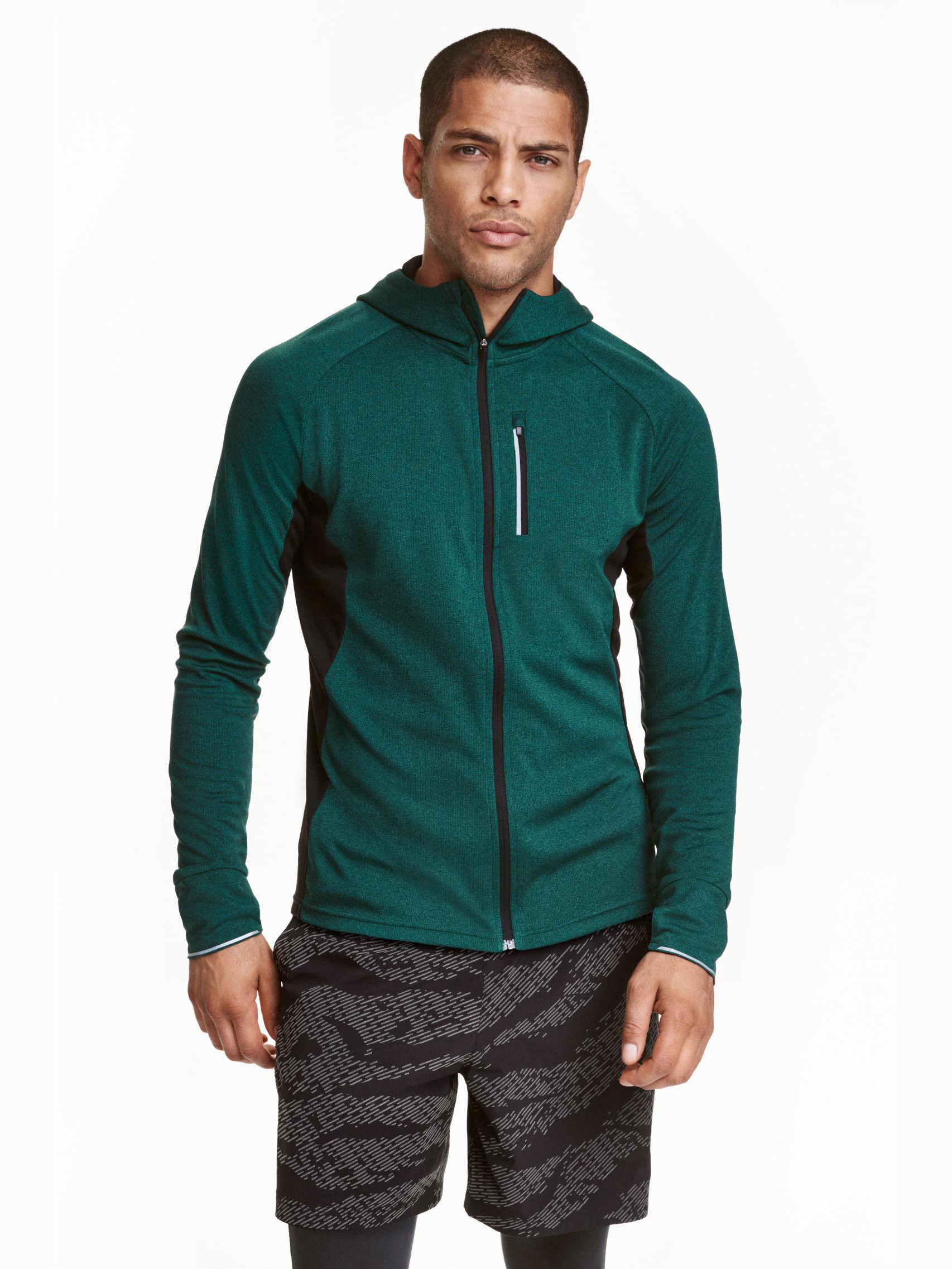 

Спортивная кофта H&M XAZ115084WYNN XS Бледно-зеленая