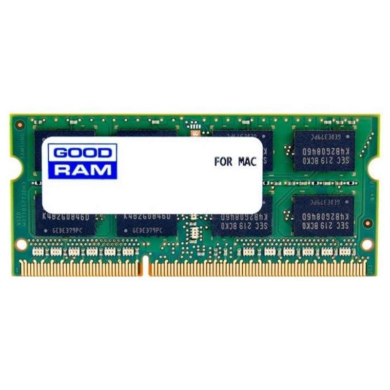 

Модуль памяти SO-DIMM 8GB/1600 DDR3 GOODRAM for Apple (W-AMM16008G)