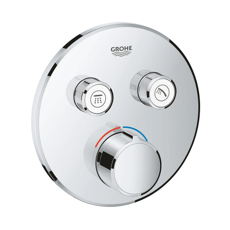 

Смеситель термостатический для скрытого монтажа на 2 выхода Grohe SmartControl 29145000