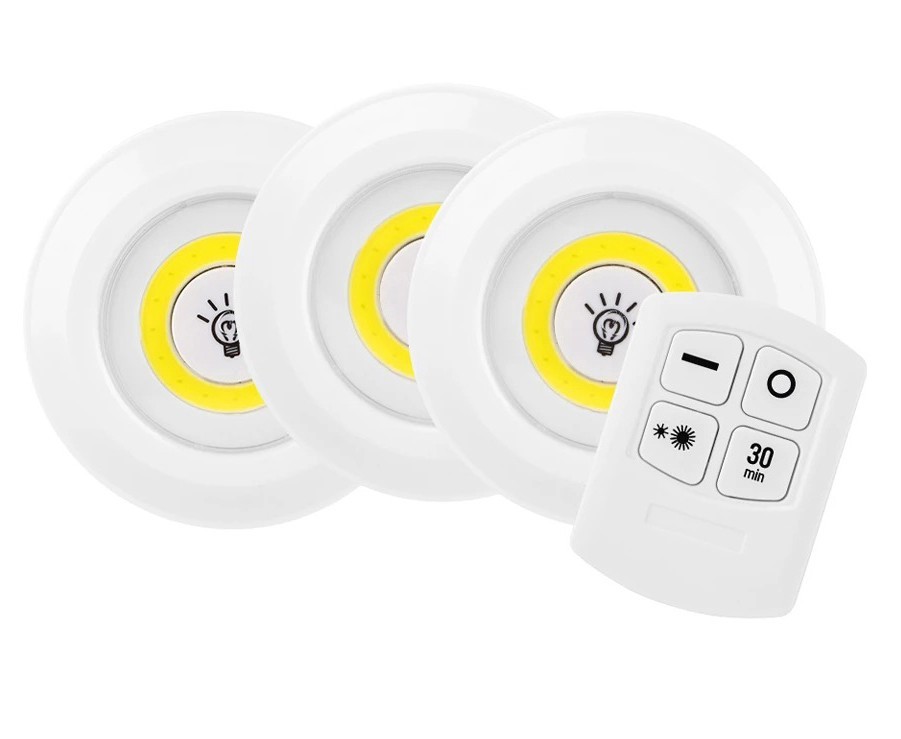 

Светильник светодиодный настенный LED light with Remote Control set комплект лед бра на стену с пультом (1008828-White)
