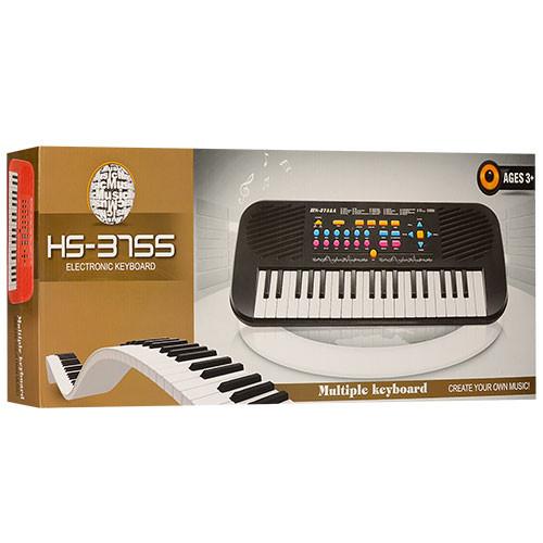 

Детский синтезатор HS3755, 37 клавиш (HS3755A (Черный))