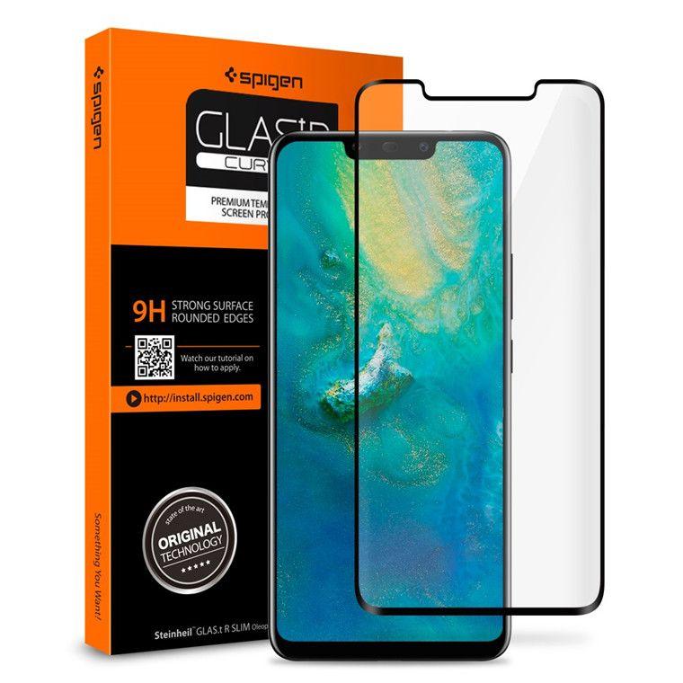 

Защитное стекло Spigen для Huawei MATE 20 PRO Full Cover Black
