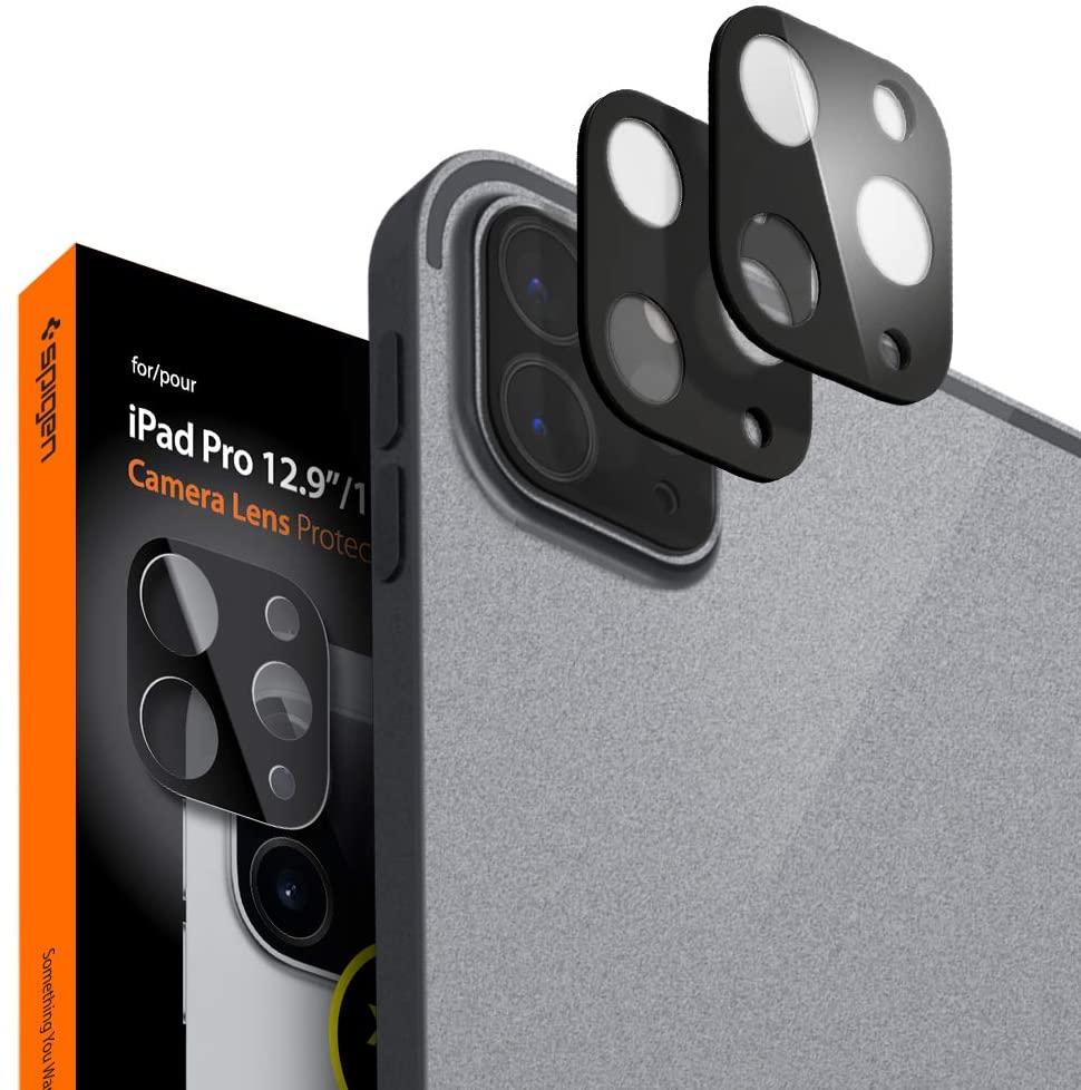 

Защитное стекло для камеры Spigen iPad Pro 11/12.9 2020 Black (2 Pack)