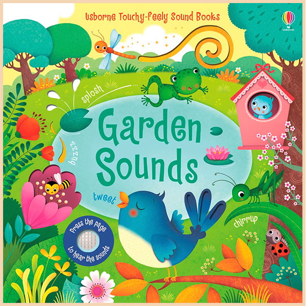 

Книга Touchy-Feely Garden Sounds