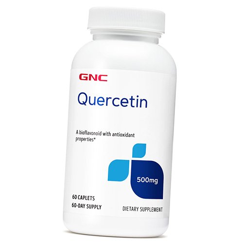 

Кверцетин, Quercetin 500, GNC 60каплет (70120009)