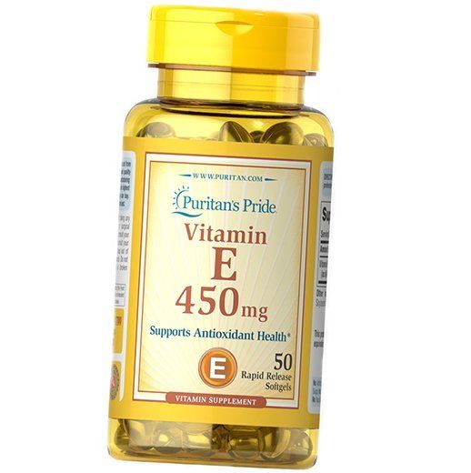

Витамин Е, Альфа-Токоферол, Vitamin E-450, Puritan's Pride 100гелкапс (36367090)