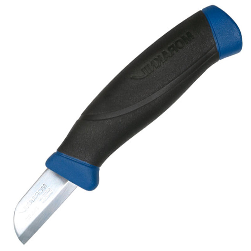 

Нож фиксированный Mora Service Knife (длина: 160мм, лезвие: 43мм), синий, ножны пластик