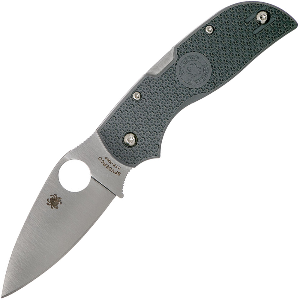

Нож складной Spyderco Chaparral (длина: 203мм, лезвие: 92мм), серый