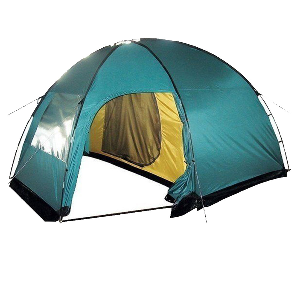 

Палатка трехместная туристическая Tramp Bell 3 v2 TRT-080 (3250х2400х2050мм), синяя
