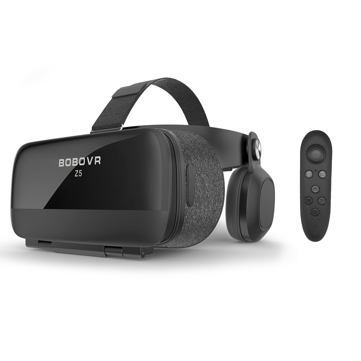 

Очки шлем виртуальной реальности Bobo 3D VR Z5 Original С наушниками С пультом ДУ Bluetooth 120° Black (НН-03)