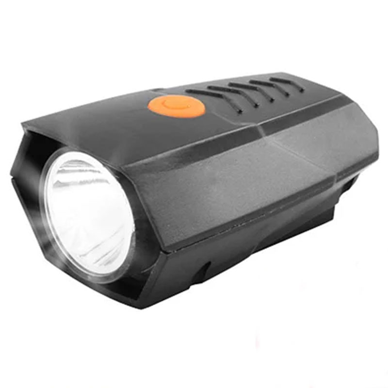 

Велофара + задний фонарь для велосипеда BSK-178-2 (LM + 6xSMD, 3+5 режимов, USB)