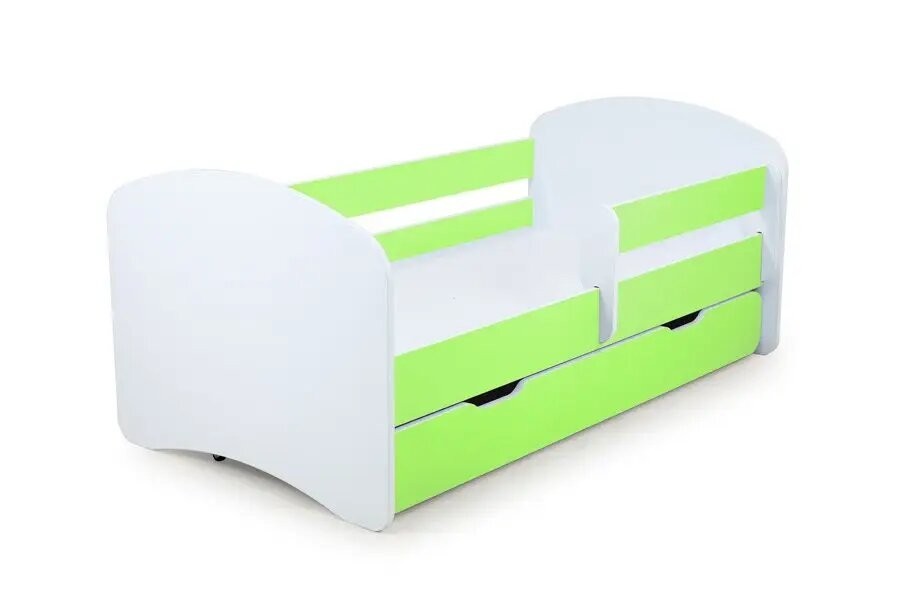 

Детская кровать Pondi Лакки Зеленый 170x80 см