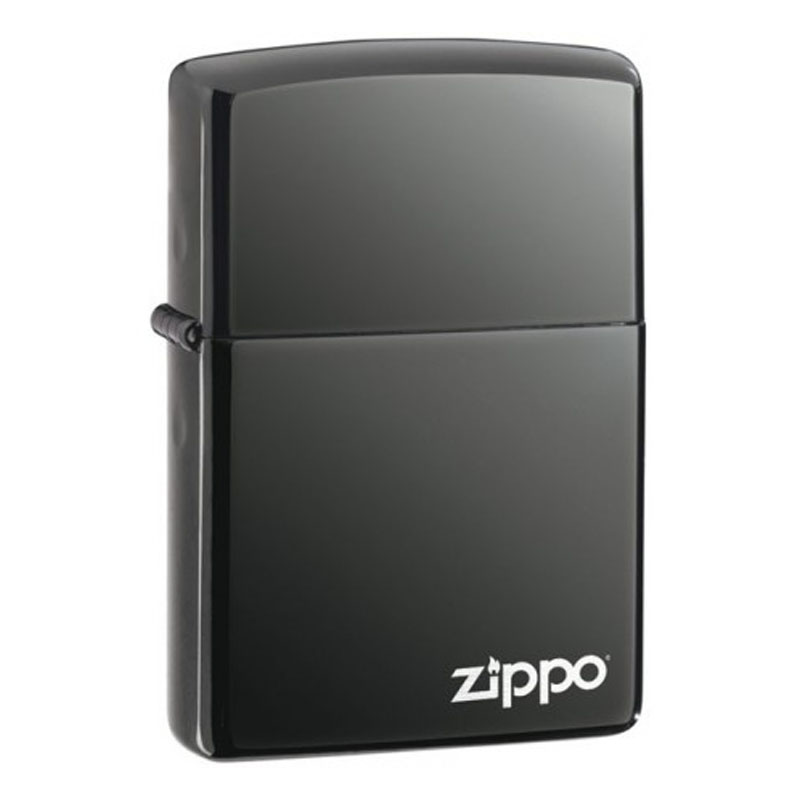 

Зажигалка Zippo Black Ice with Logo, 150ZL