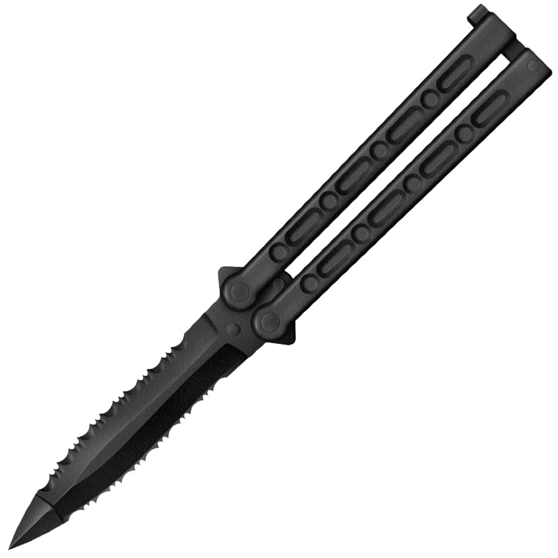 

Нож бабочка, балисонг Cold Steel FGX Balisong , черный, (без коробки)