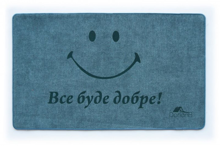 

Коврик универсальный Dariana 68x120 см синий Smile Шерсть D-6222-YV