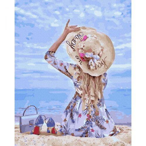 

Картина по номерам Rainbow Art "На песке" 40х50см GX39515-RA-RY