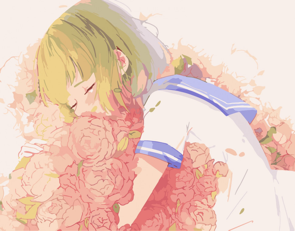 

Картина по номерам Art Craft "Цветочная любовь" 40*50 см 10214-AC-RY