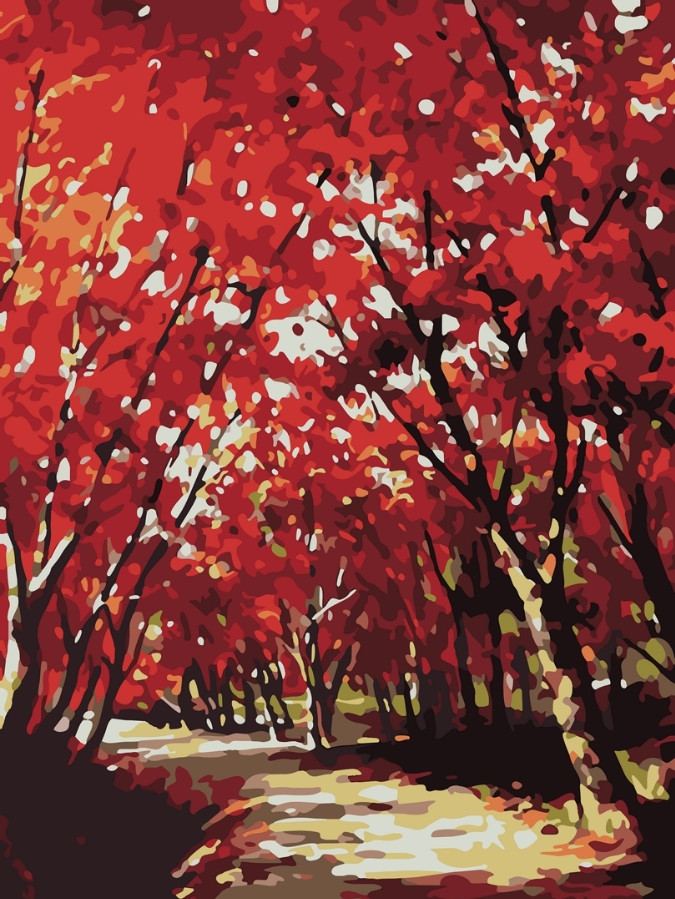 

Картина по номерам Art Craft "Дыхание осени" 40*50 см 10508-AC-RY