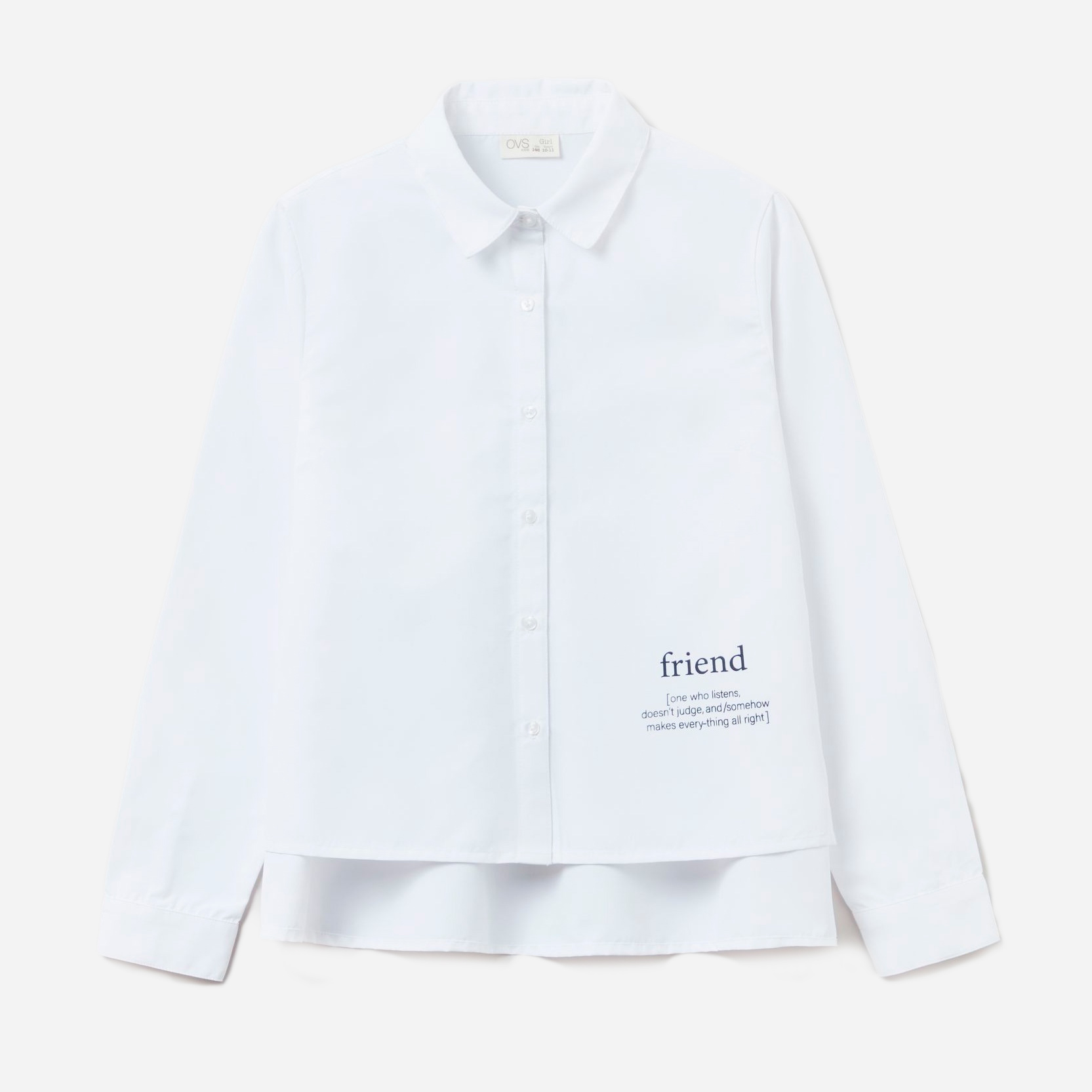 

Рубашка OVS 1317250 164 см White