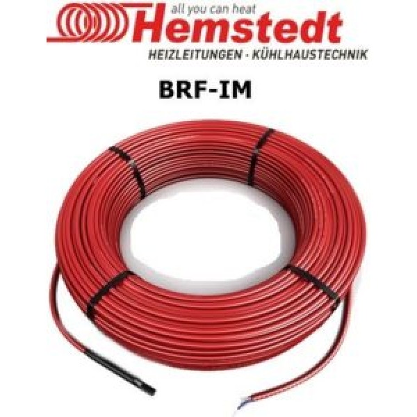 

Кабель антиобледенения Hemstedt 3.8 кв.м, 1068 Вт для открытых площадок