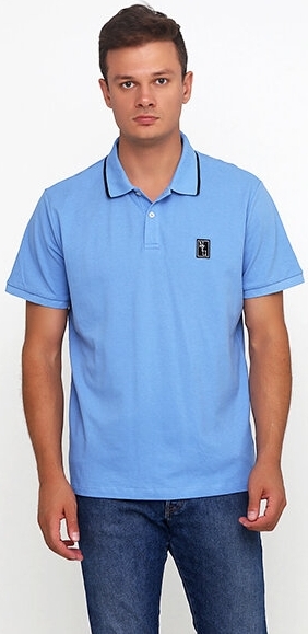 

Поло H&M 0654410_blue XS Голубое