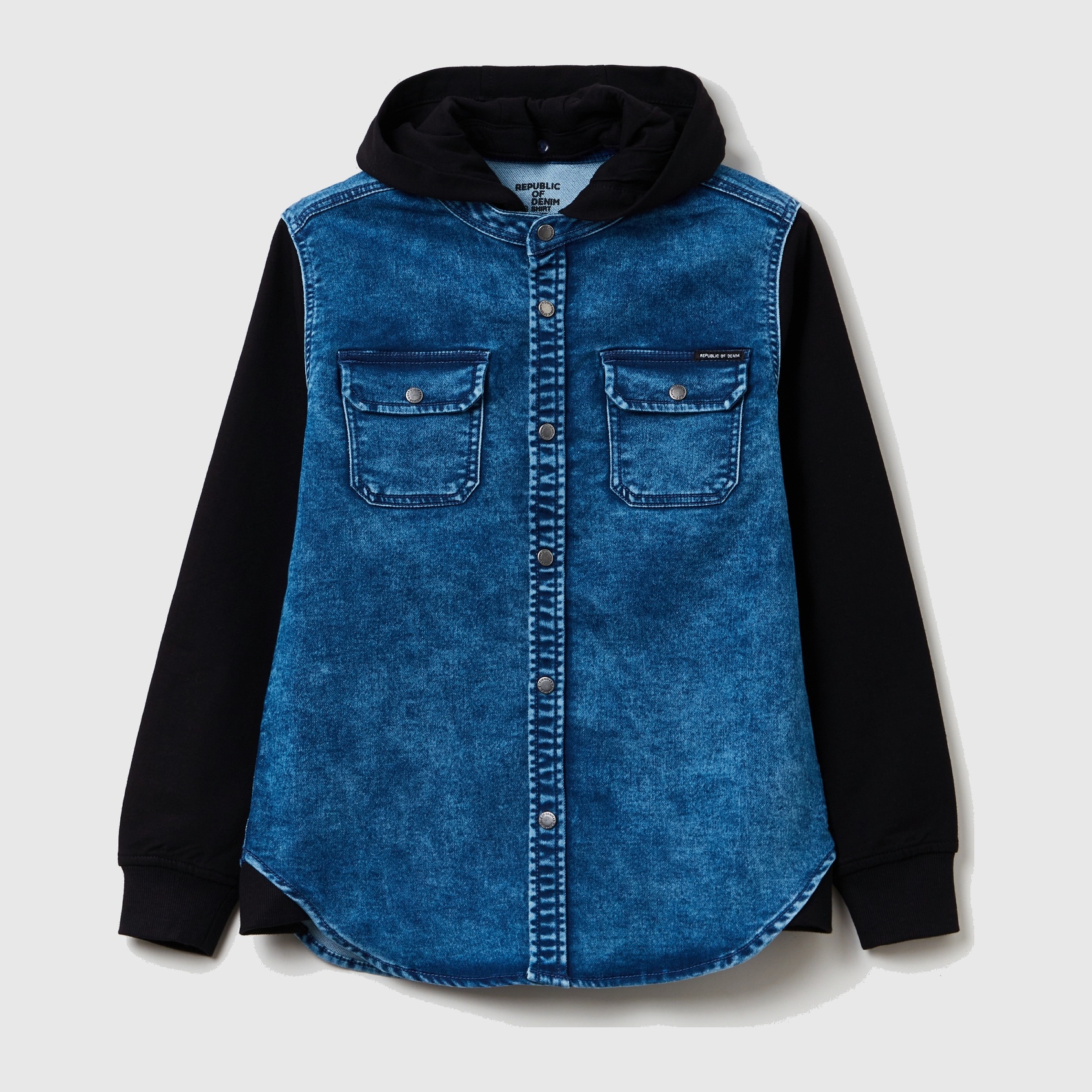 

Рубашка джинсовая OVS 1268661 146 см Blue