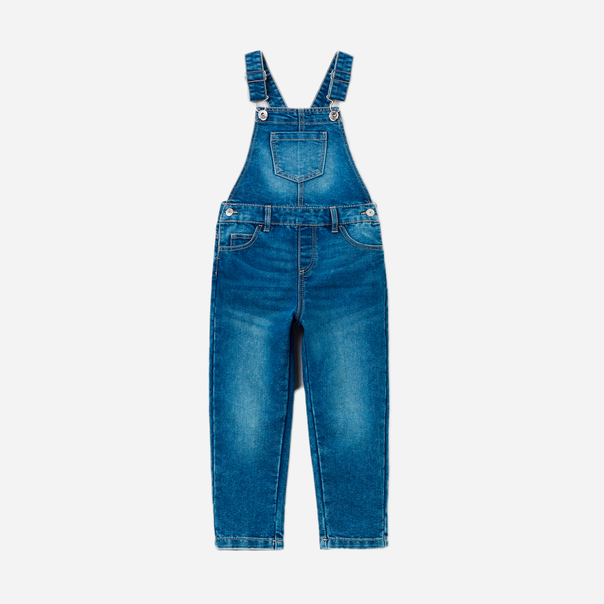 

Полукомбинезон джинсовый OVS 1269429 140 см Blue